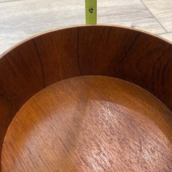 Rare Swedish Teak Thin Wall Bowls MCM - Picture 10 of 10